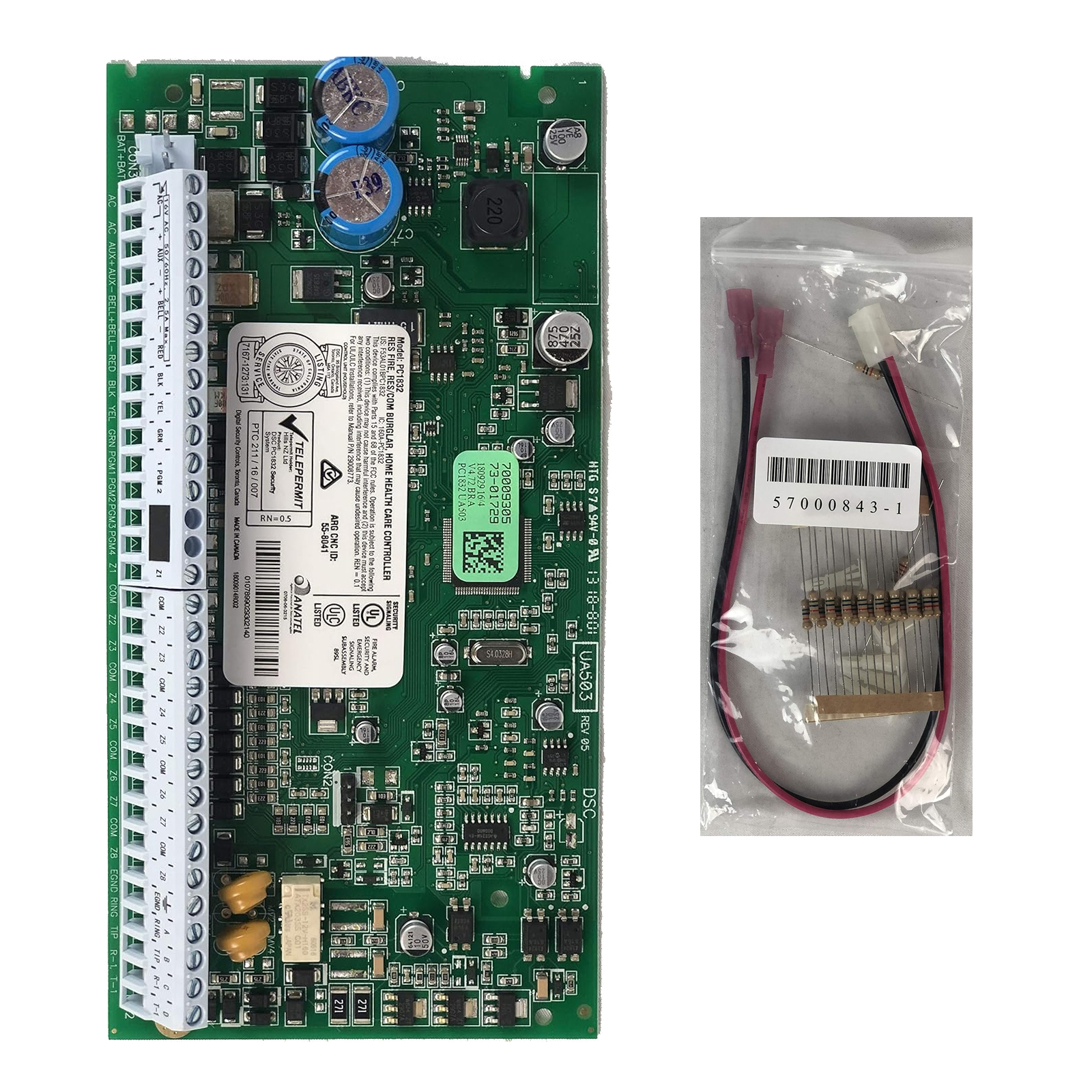 PANEL ALARMA 1832 DSC - Rosarioseguridad.com.ar