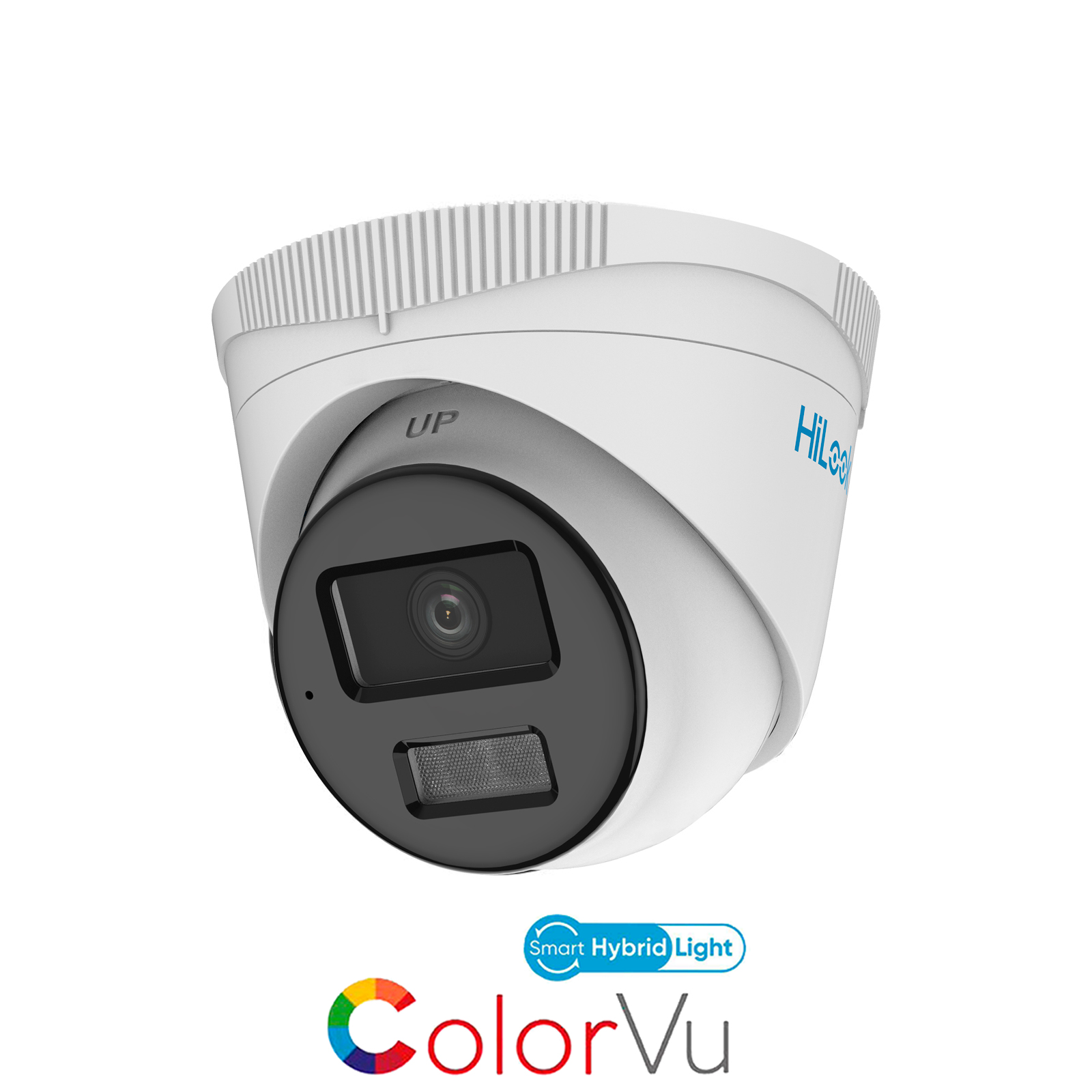 CAMARA IP - TURRET COLORVU EXTERIOR MIC (2MPX) Hilook