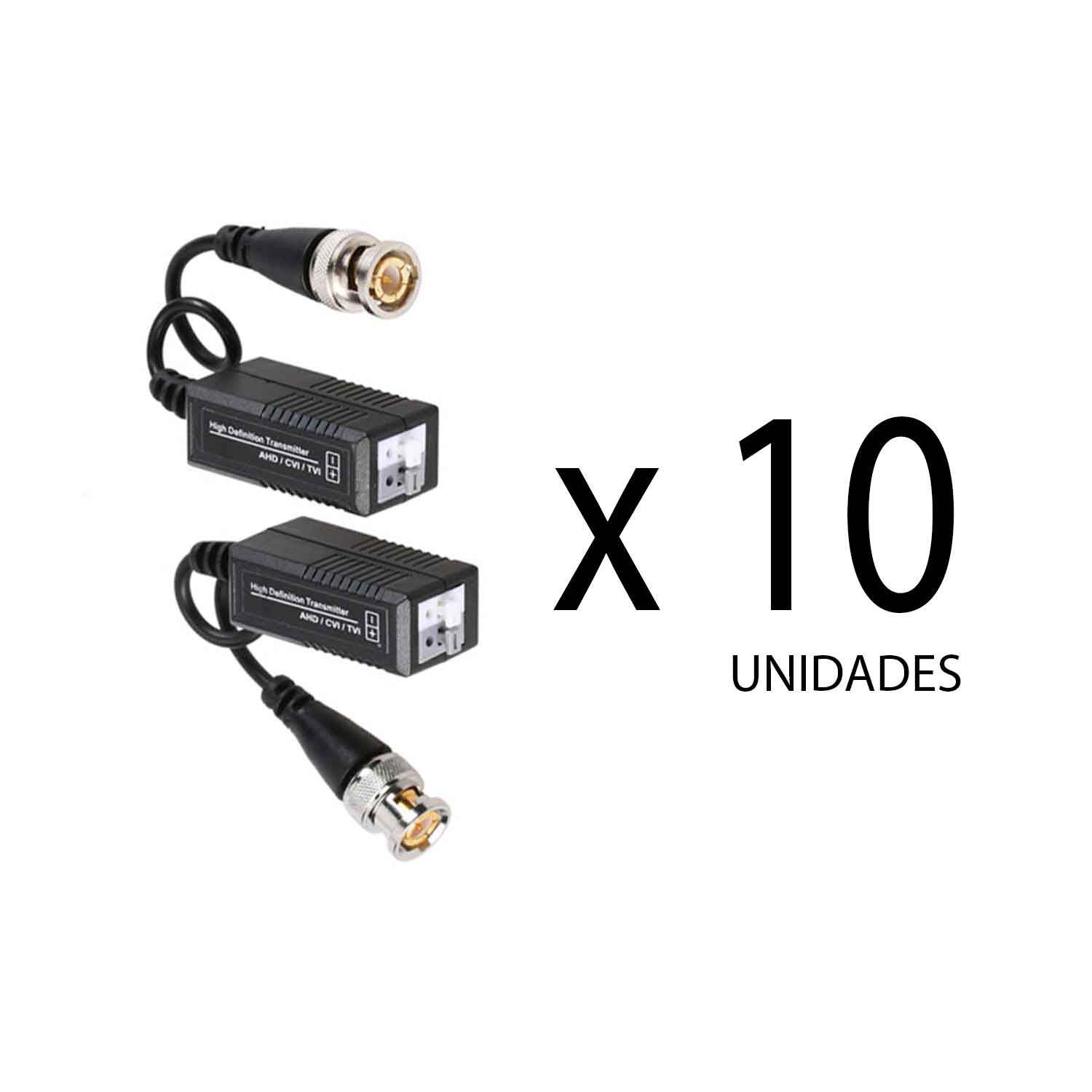 PACK BALUN 10U - HD (720P/1080P/4K) Guard