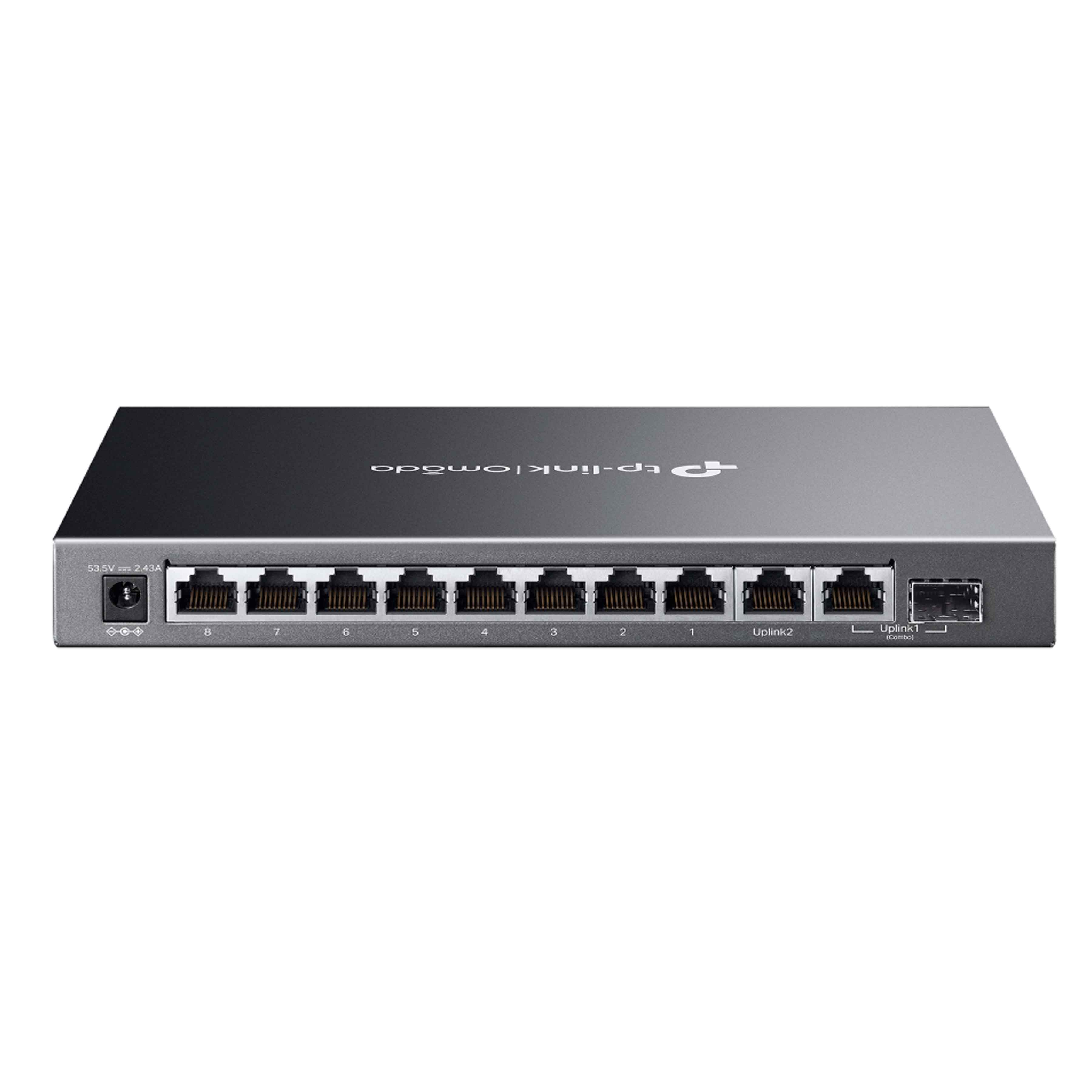 SWITCH OMADA 8 PUERTOS GIGABIT POE MAS 2 ADMINISTRABLE Omada
