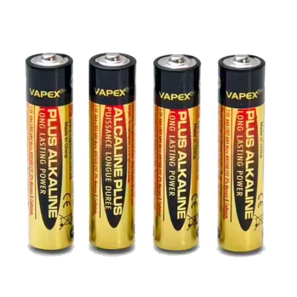 PILAS AAA BLISTER X 4 VAPEX