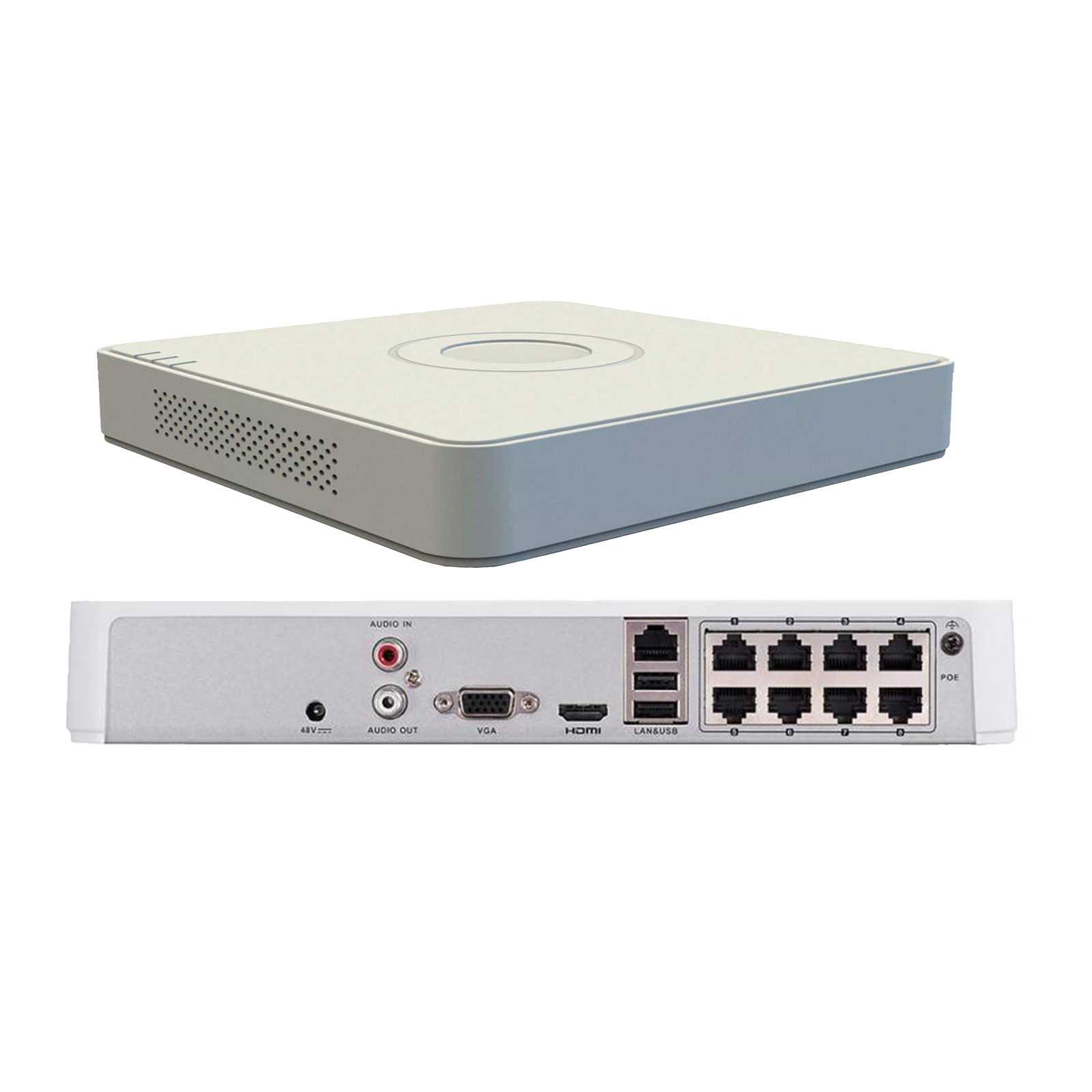NVR 8 CANALES HIKVISION (4MPX) Hikvision