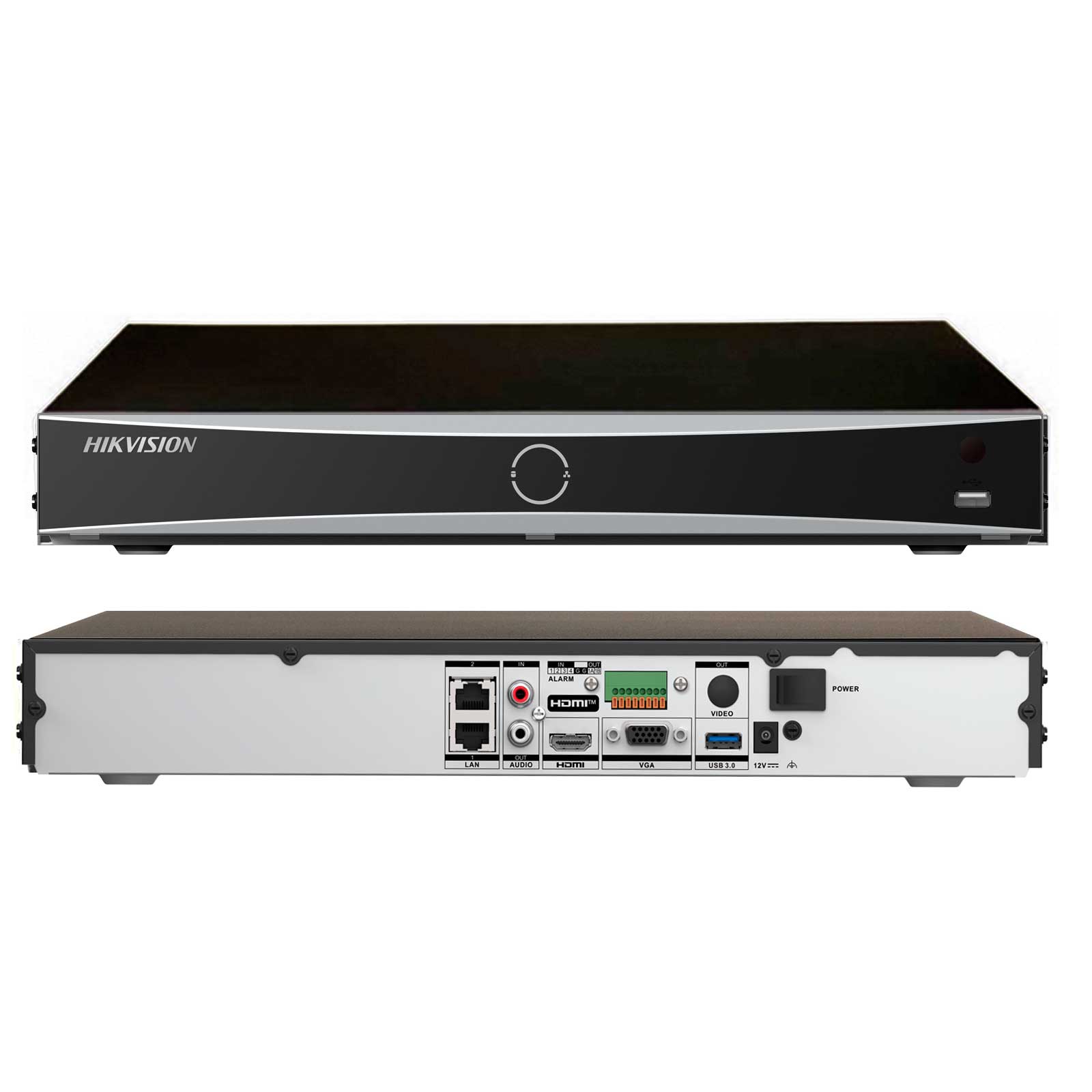 NVR 16 CANALES HIKVISION (8 K) VPRO acuseek-ia