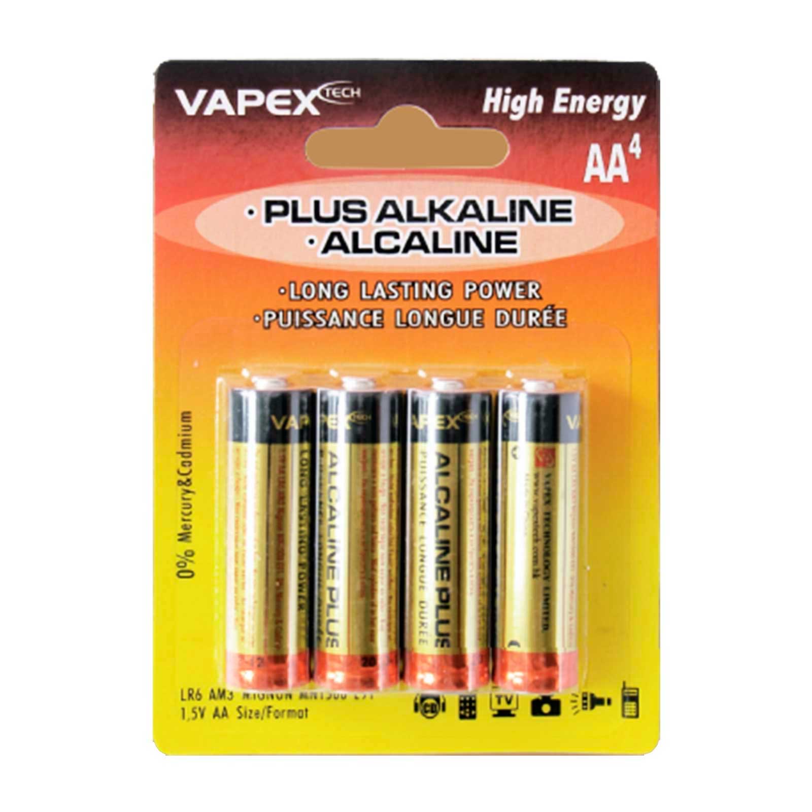 PILA AA BLISTER X 4 VAPEX