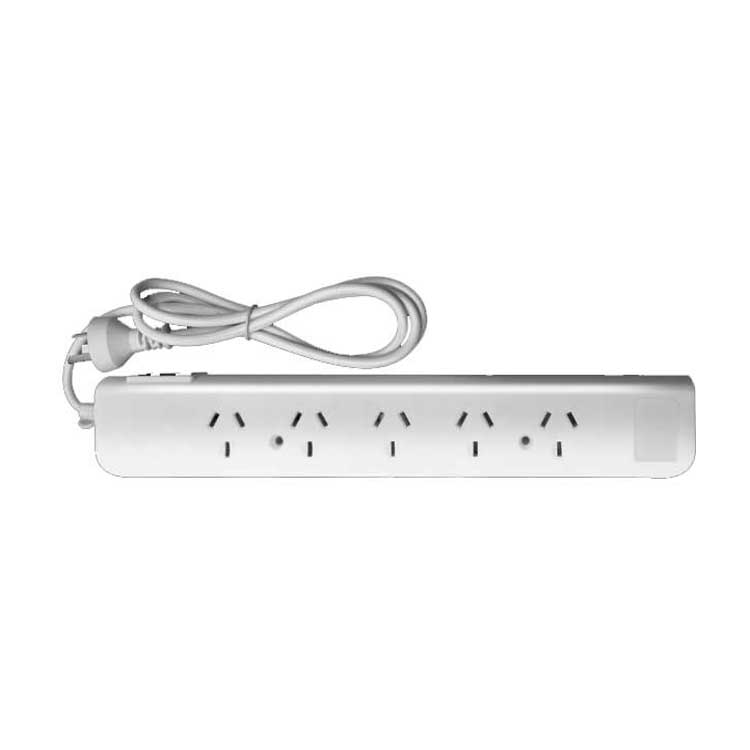 PROLONGADOR 5 TOMAS 1,5 M 10A 2200W BLANCO Guard