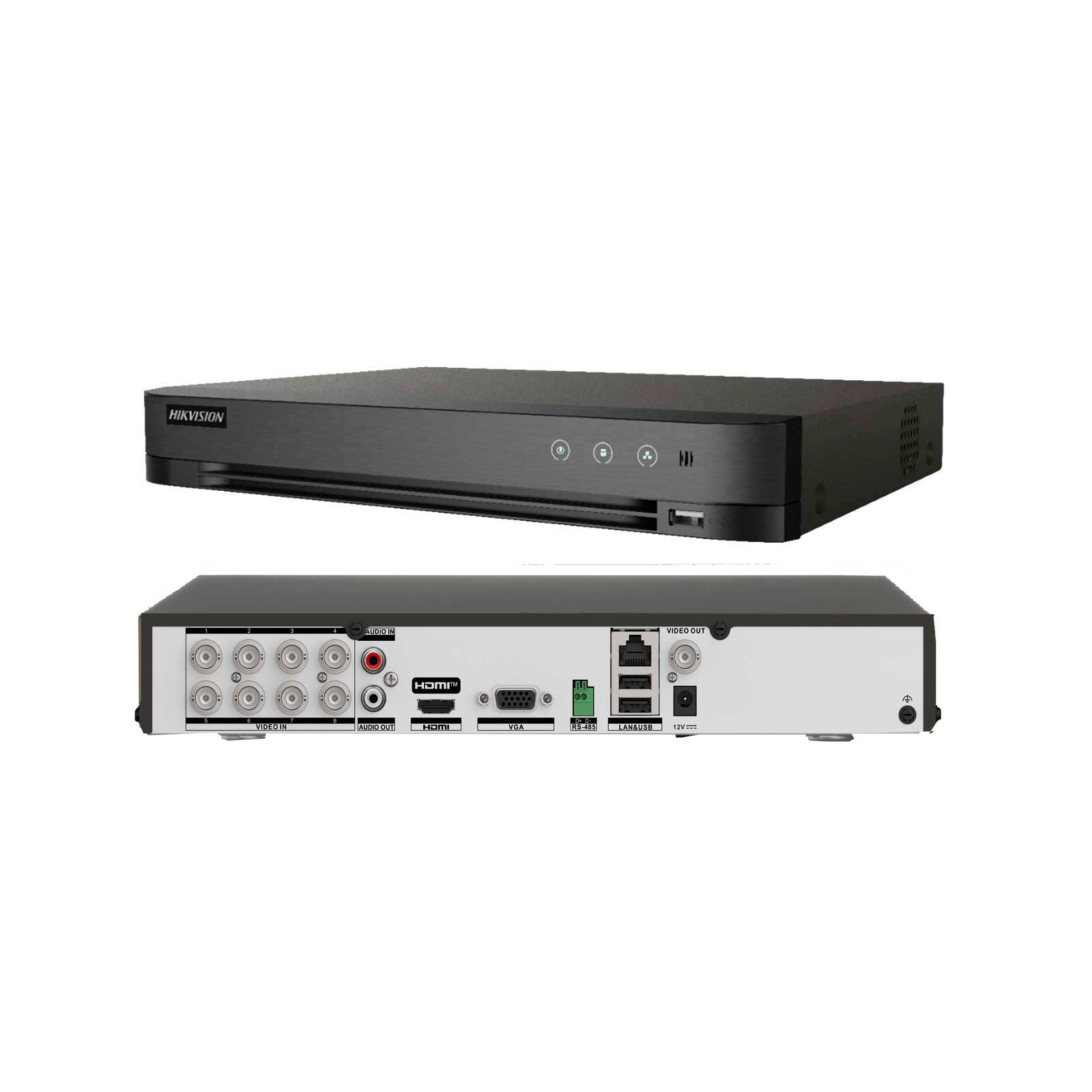 DVR TURBO 8+8 CANALES PENTAHIBRIDO (8MPX) AcuSense