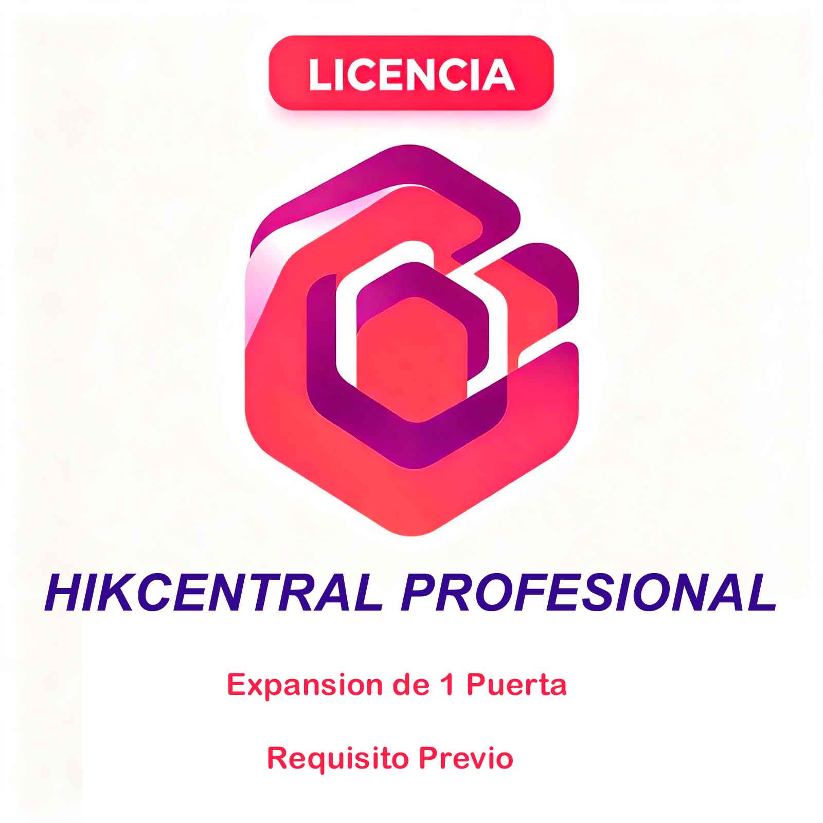 LICENCIA AMPLIACION 1 PUERTA CONTROL DE ACCESO Hikvision