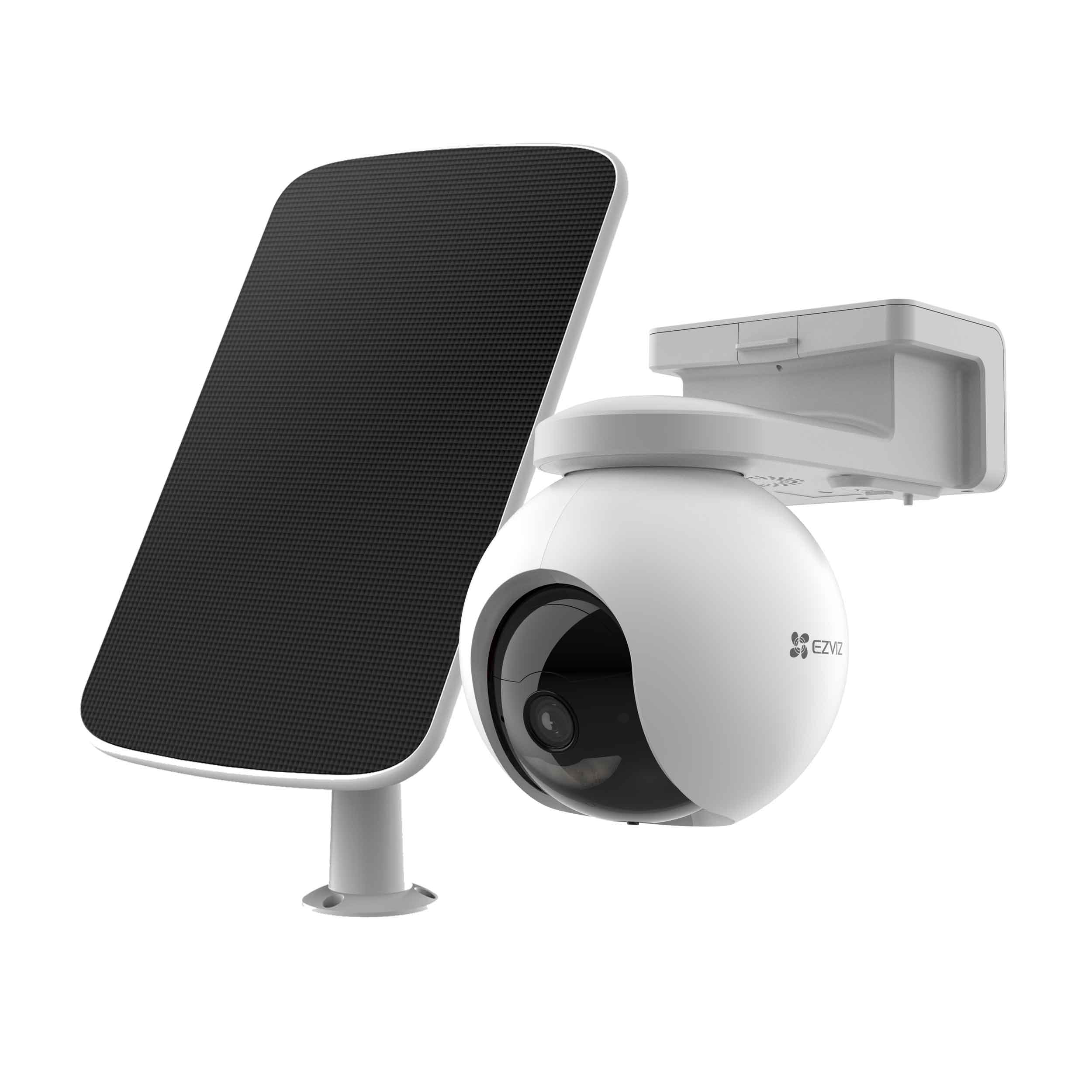 Cámara de seguridad 2K para exteriores, paquete de 2 unidades, cámaras de  seguridad WiFi para exteriores, panorámica, visión de 360°, cámaras de