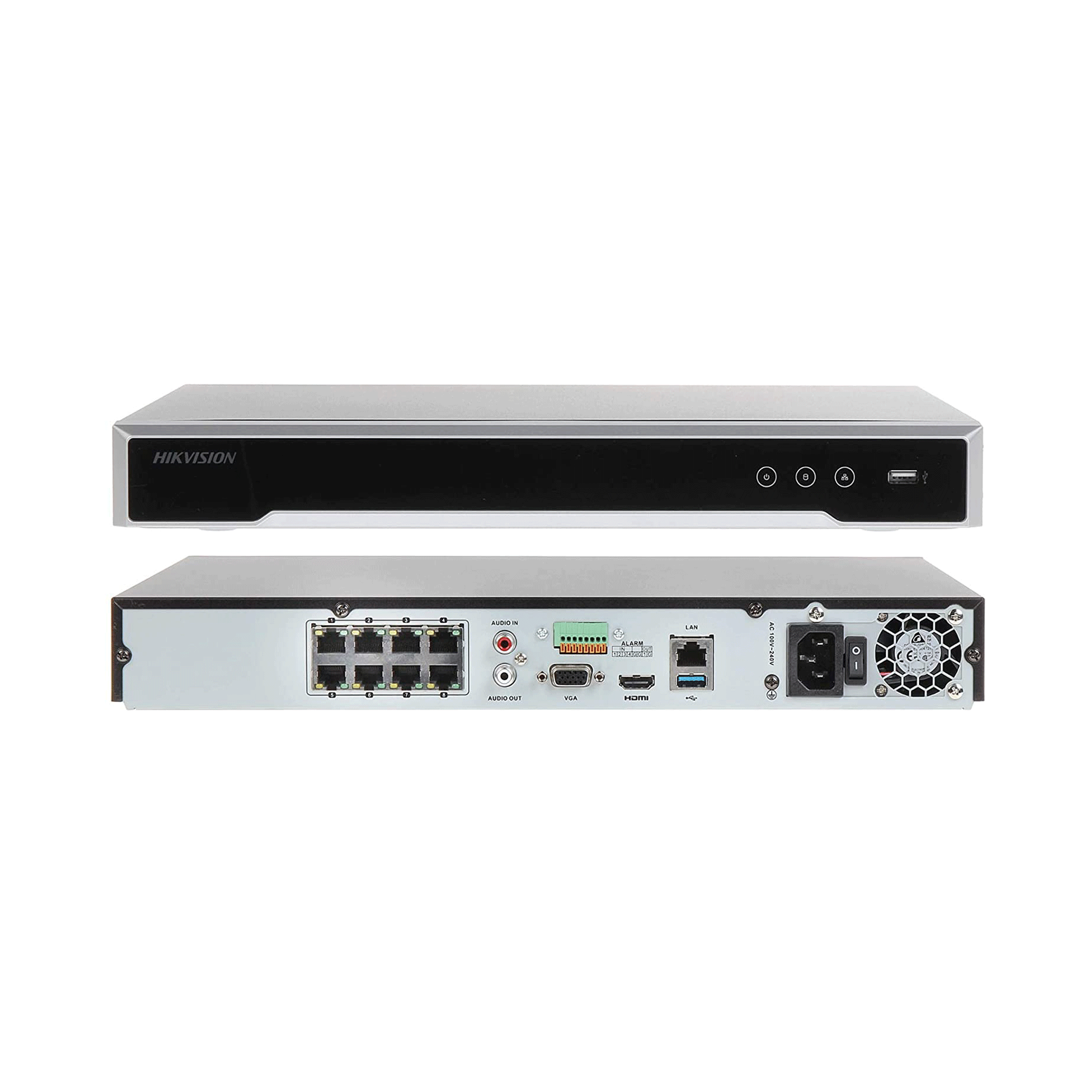 NVR HIKVISION 8 CANALES (8 Mpx) Hikvision