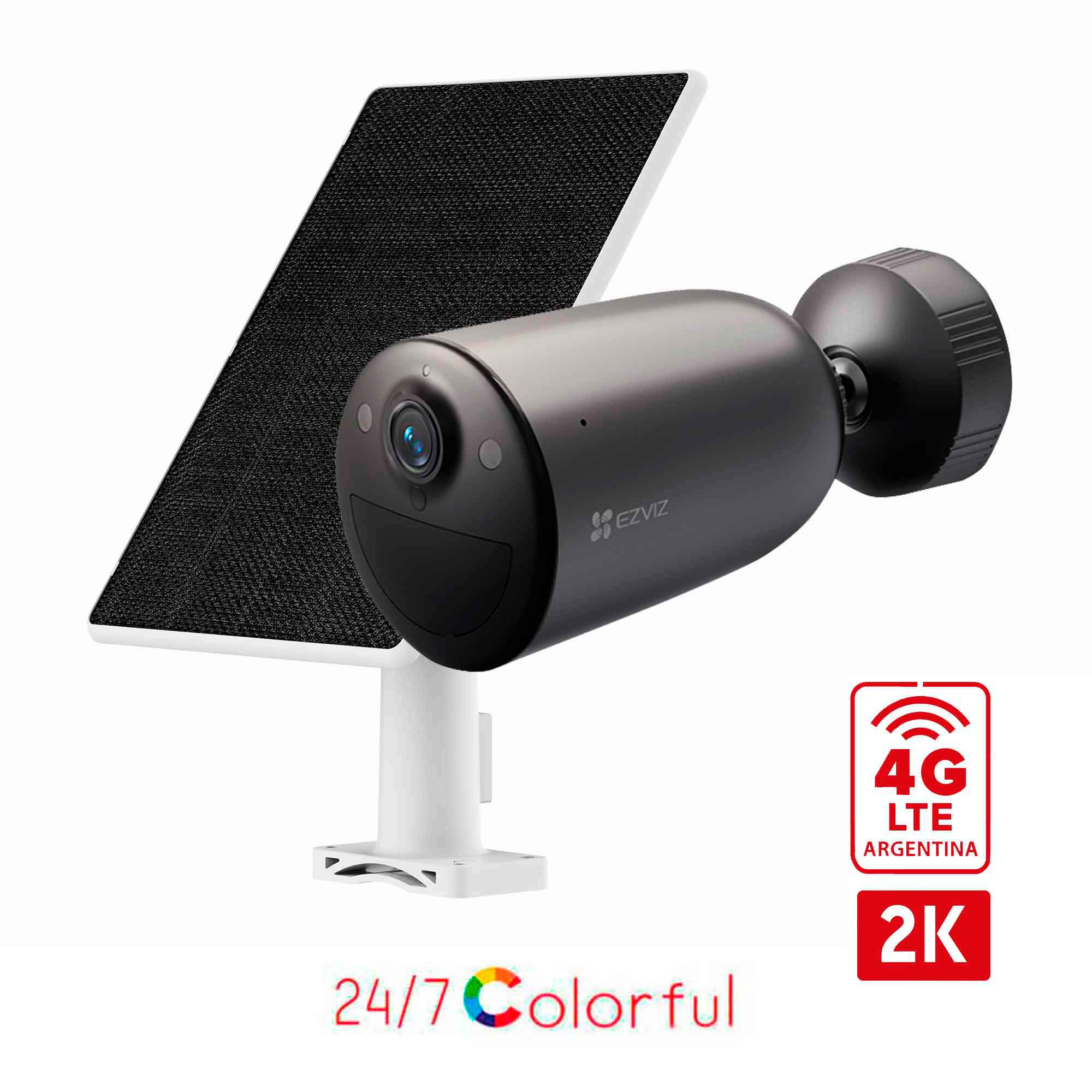 CAMARA EZVIZ IP 4G - EB3 2K + PANEL EZVIZ