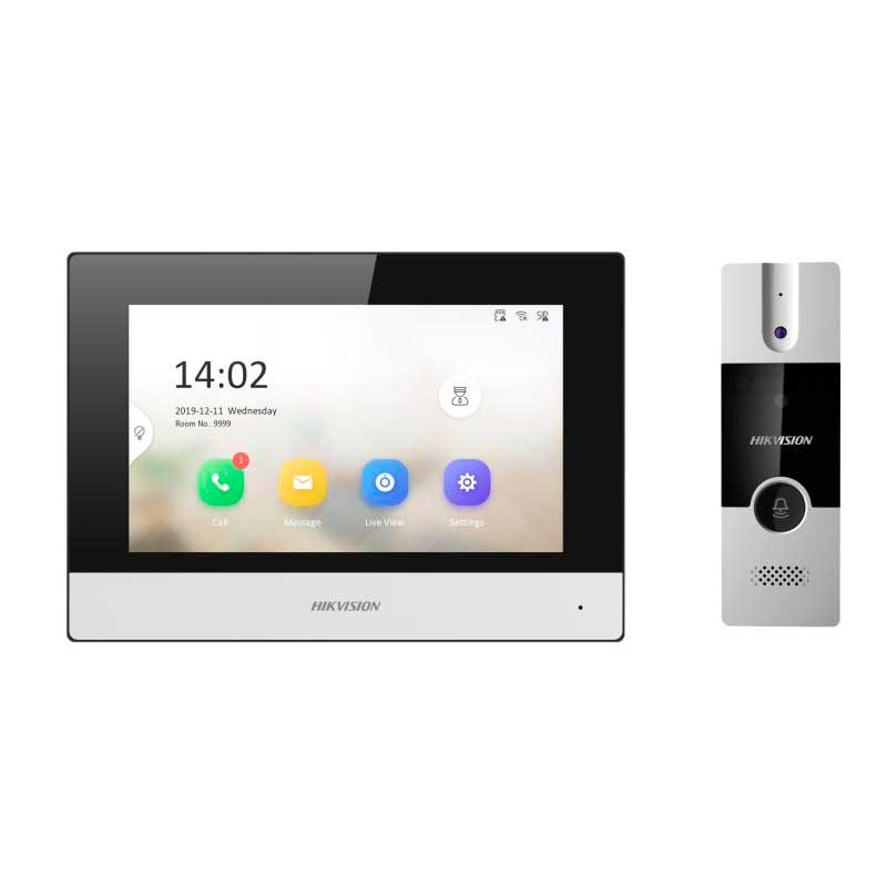 KIT VIDEOPORTERO HIBRIDO Hikvision