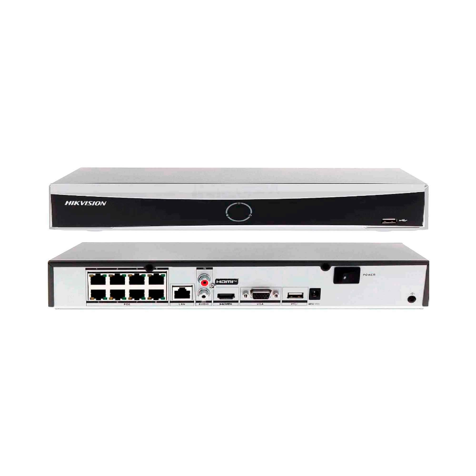 NVR HIKVISION 8 CANALES (8 MPX) POE Hikvision