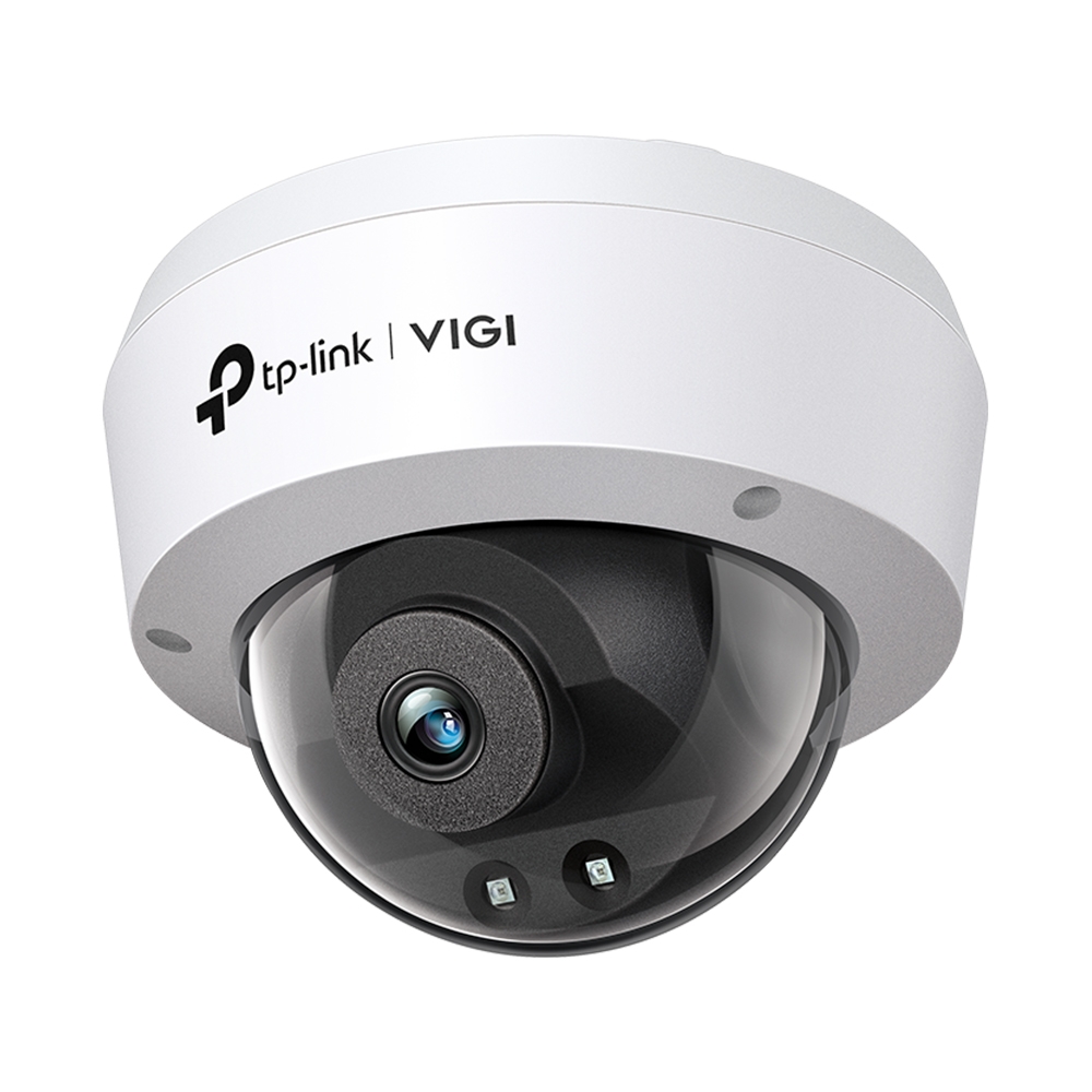 CAMARA IP - C240 DOMO IA INTERIOR/EXTERIOR 4MP (2560 X 1440P) POE IP67 IK10 IR+WL FULL COLOR VIGI