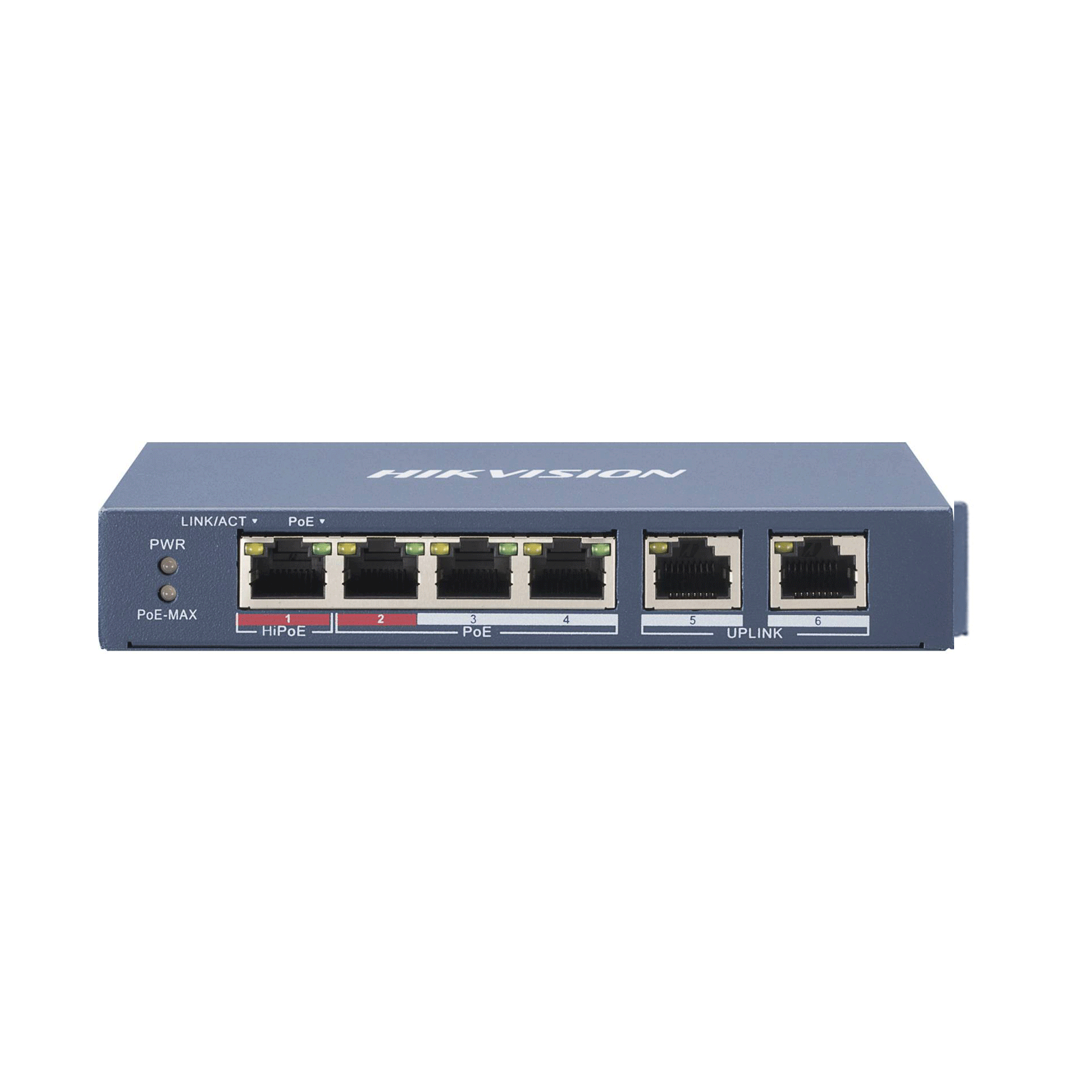 SWITCH 4 PUERTOS POE MAS 2 ADMINISTRABLE (I) Hikvision