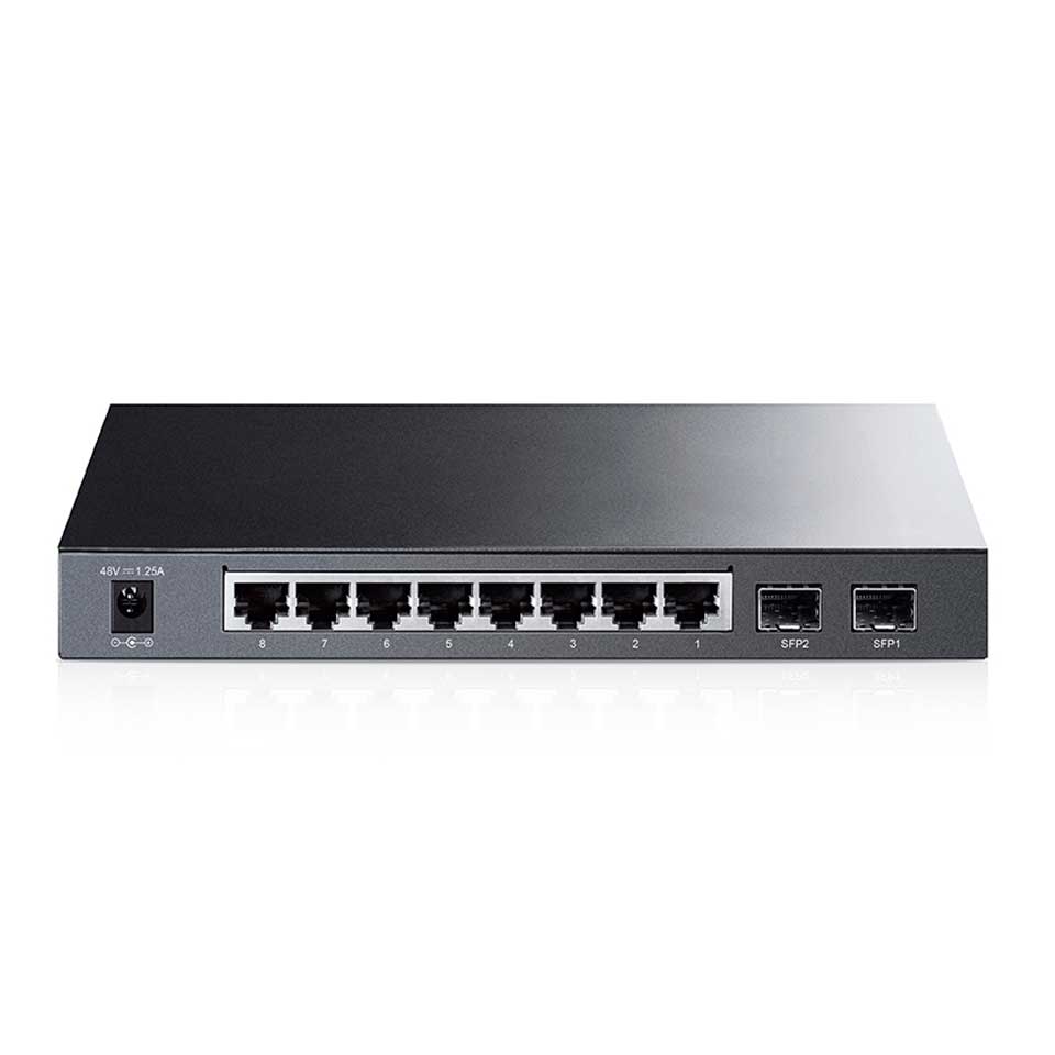 SWITCH OMADA 8 PUERTOS GIGABIT POE MAS 2F ADMINISTRABLE Omada