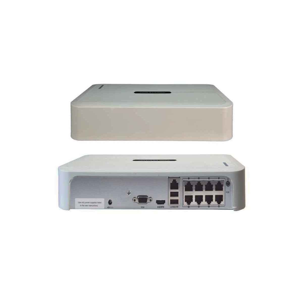 NVR HILOOK 8 CANALES POE (6MP) Hilook