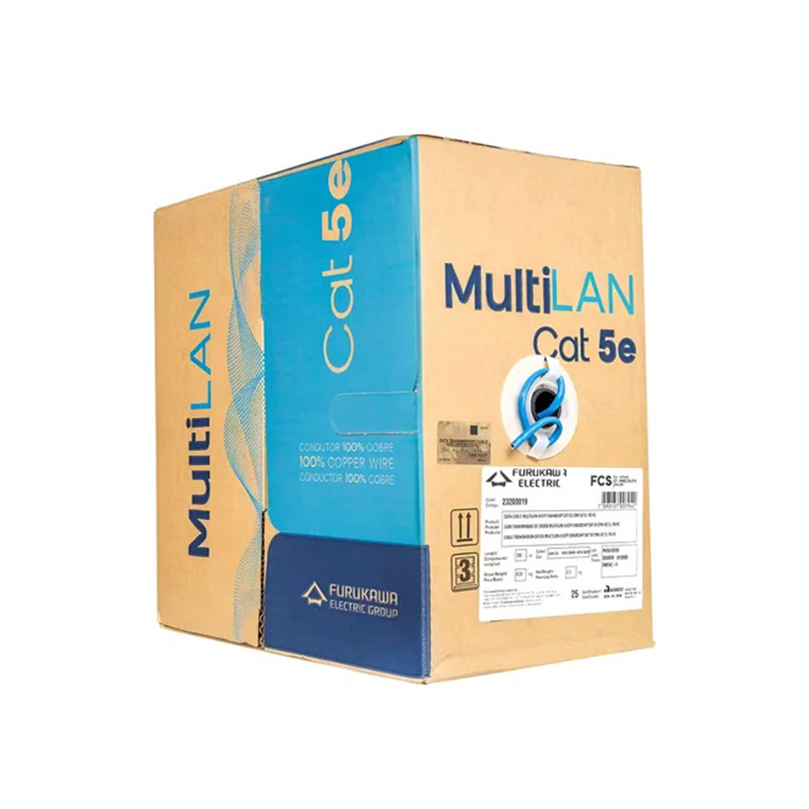 CABLE UTP - CAT5E - INTERIOR (100% COBRE) FURUKAWA