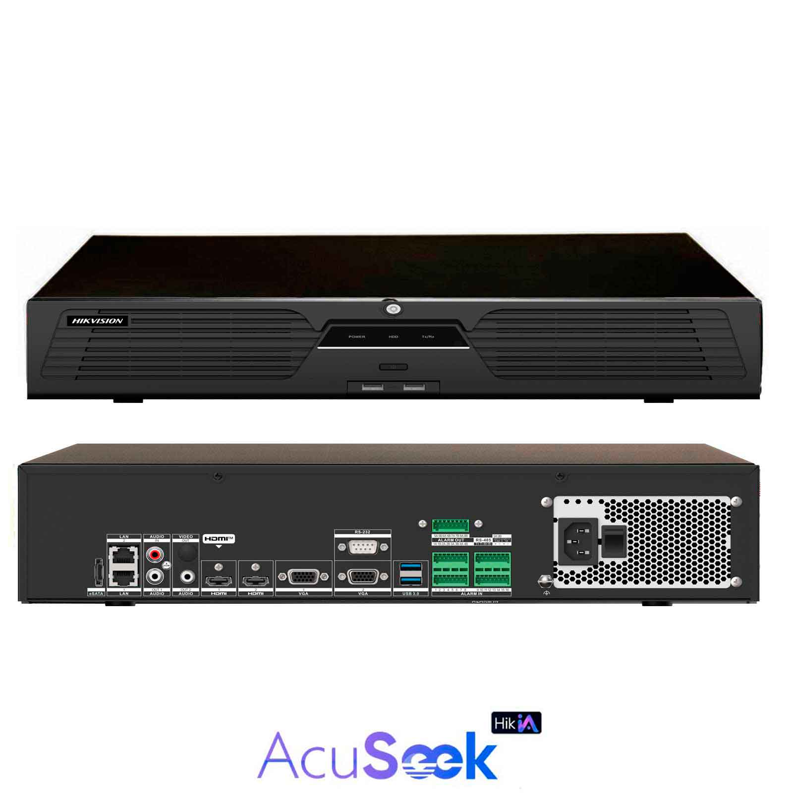 NVR 32 CANALES HIKVISION INTELIGENTE (12MPX) Hikvision