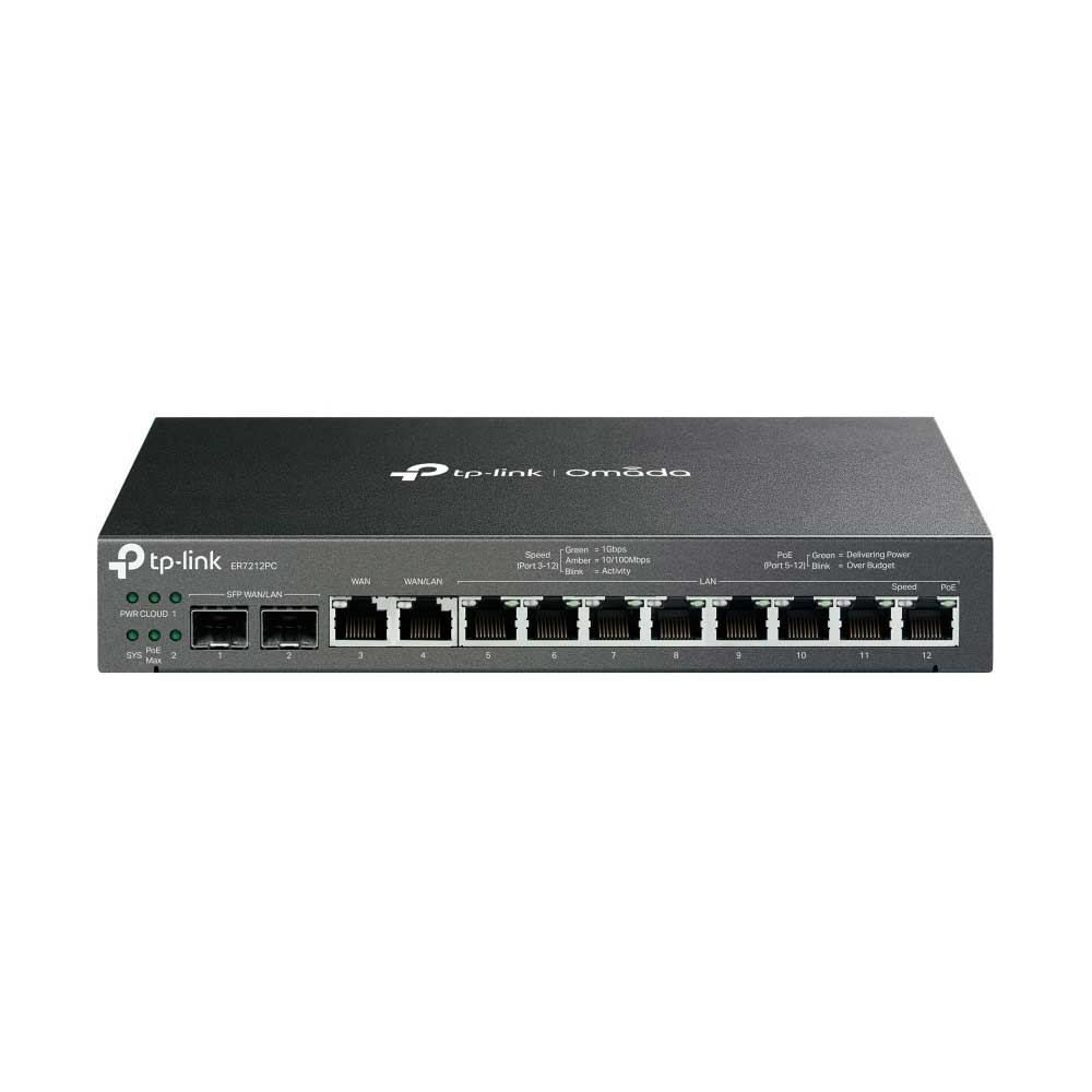 ROUTER VPN OMADA 5 PUERTOS GIGABIT POE ER7212 Omada