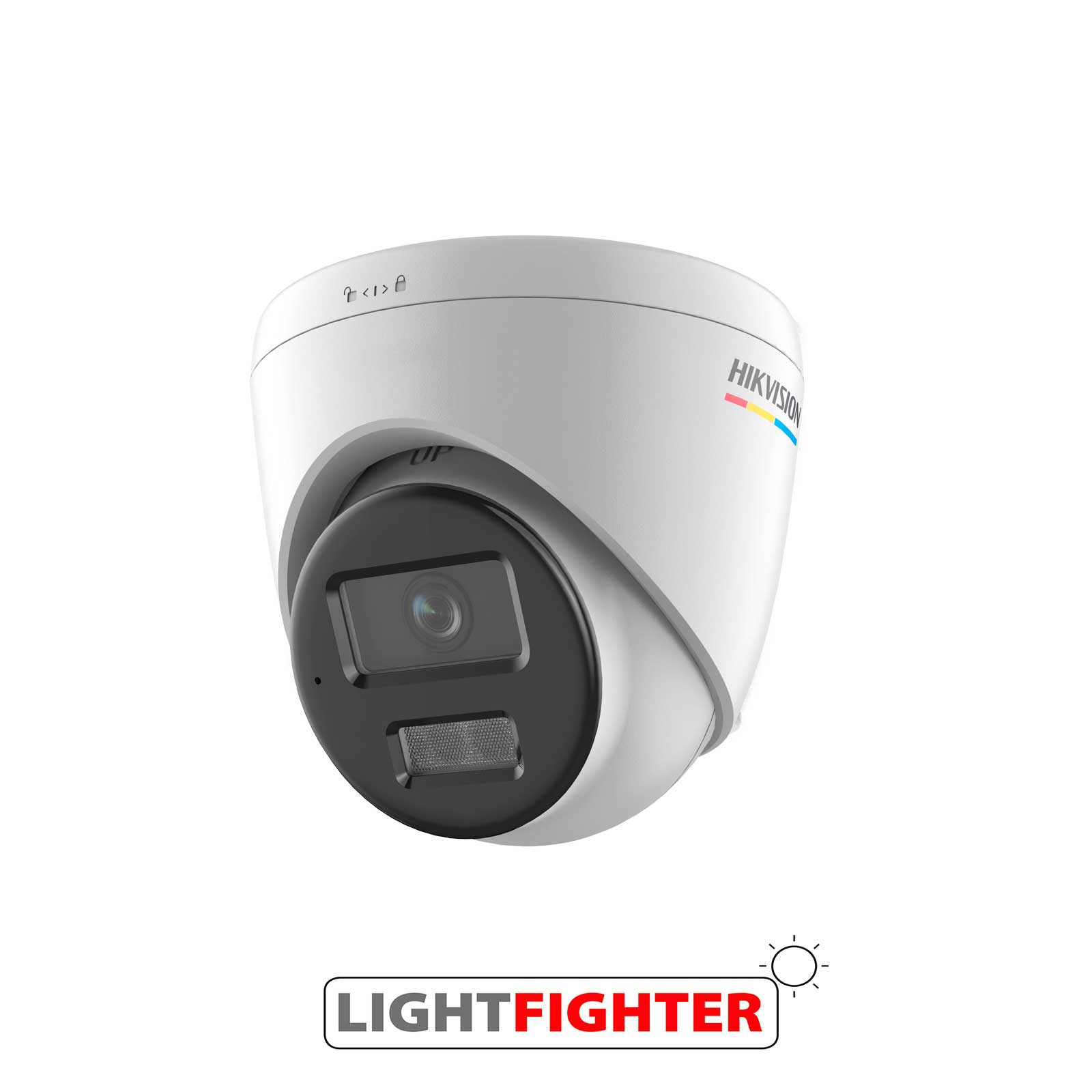 CAMARA IP - TURRET EXTERIOR SMART HYBRID LIGHT 4MPX Hikvision