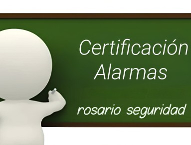 CERTIFICACION ALARMAS