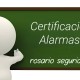 CERTIFICACION ALARMAS
