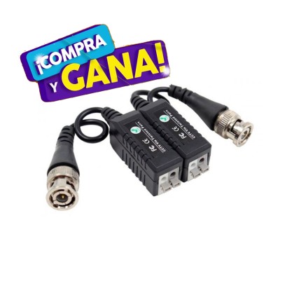 PACK X10 BALUN HD PARA CCTV R.S PUNTOS