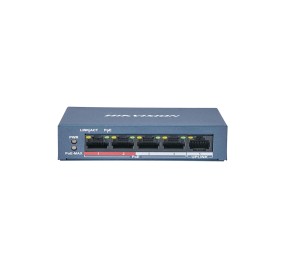 SWITCH 4 PUERTOS POE MAS 1 ADMINISTRABLE (I) Hikvision