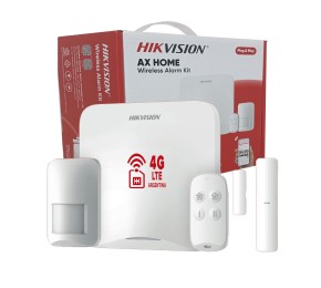 PACK HIKVISION INALAMBRICO AX HOME 16 ZONAS WIFI + 4G Hikvision