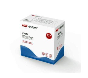 CABLE UTP HIKVISION - CAT5E - EXTERIOR (100% COBRE) Hikvision