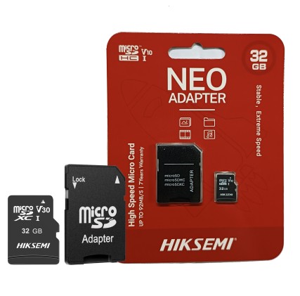 TARJETA MEMORIA MICRO SD PARA VIDEO 32GB HIKSEMI