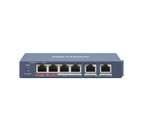 SWITCH 4 PUERTOS POE MAS 2 ADMINISTRABLE (I) Hikvision